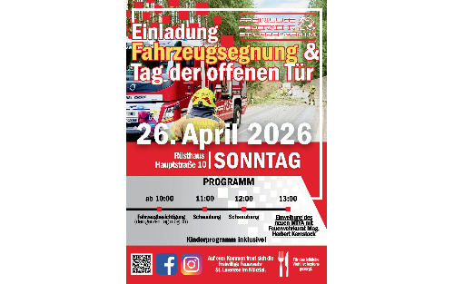 Fahrzeugsegnung & Tag der offenen Tür