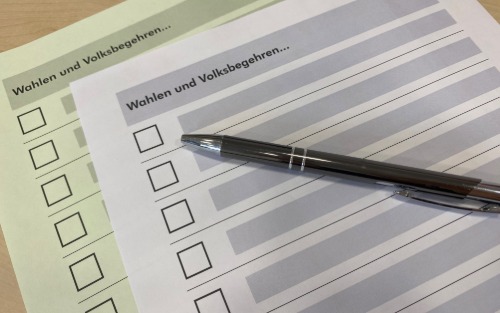 Verlautbarung Eintragungszeitraum Volksbegehren