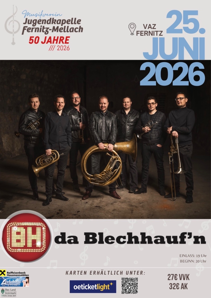 Konzert: „da Blechhauf’n“