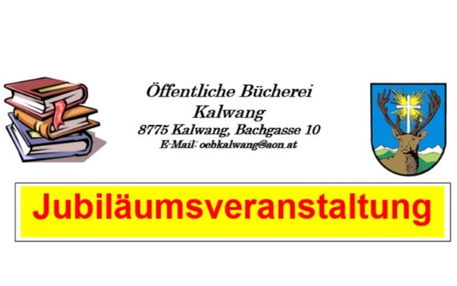 40 Jahre Bücherei mit Lesung