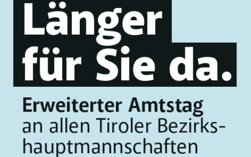 Erweiterter Amtstag an der BH Lienz