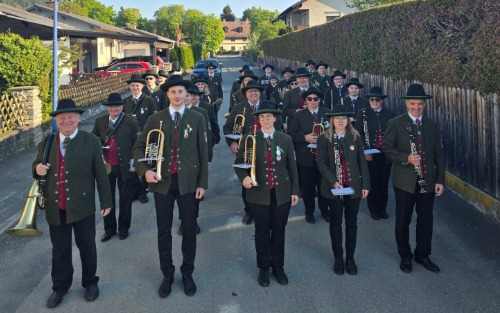 Traditioneller Weckruf am 1. Mai