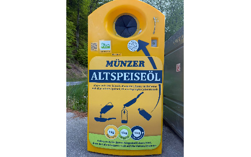 Haben Sie schon unsere neuen Altspeiseölsammelbehälter gesehen?