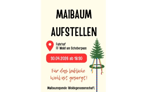 Maibaumaufstellen!