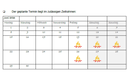 Informationsblatt Sonnwendfeuer
