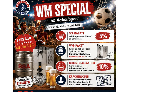 BSA: WM-Special im Abhollager