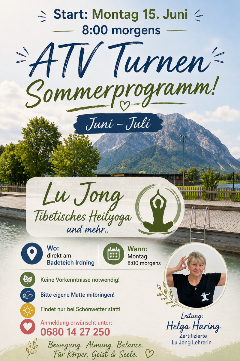 Sommerprogramm | Lu Jong Heilyoga und mehr...