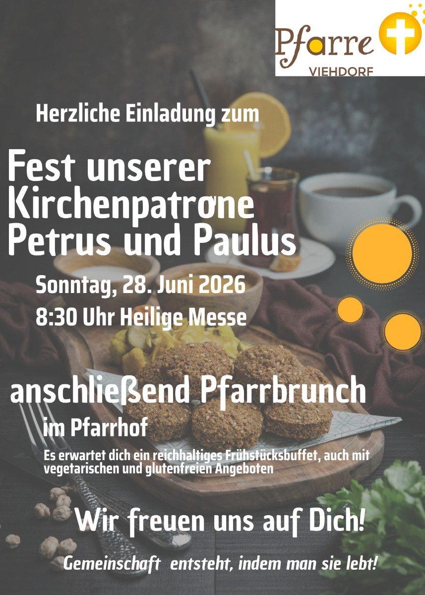 Fest unserer Kirchenpatrone und Pfarrbrunch
