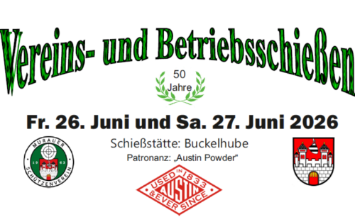 Vereins- und Betriebsschießen 2026