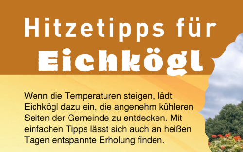 Hitzetipps für Eichkögl: Die schönsten Plätze für heiße Tage