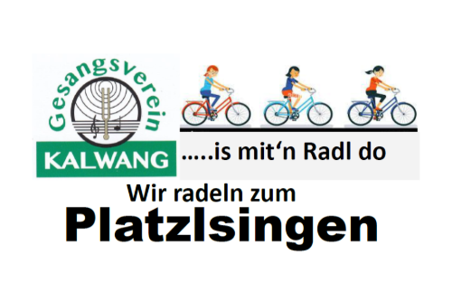 Wir radeln zum Platzlsingen