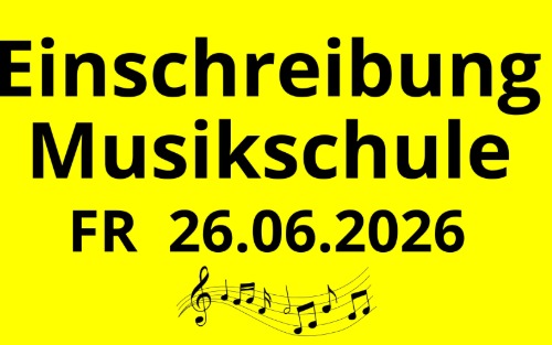 Einschreibung Musikschule Murau