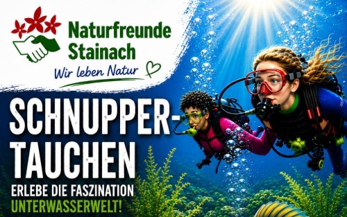 Schnuppertauchen der Naturfreunde Stainach
