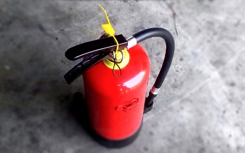 Feuerlöscher-Überprüfungsaktion der FF Donnersbach