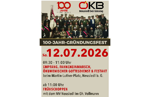 100 Jahre ÖKB Neusiedl