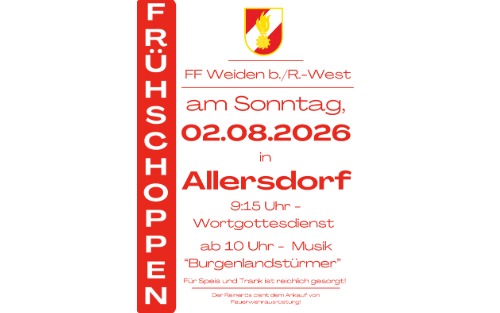 Frühschoppen FF Weiden-West in Allersdorf