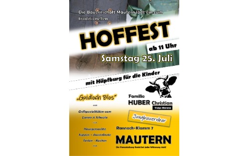 Bauernschaft: Hoffest