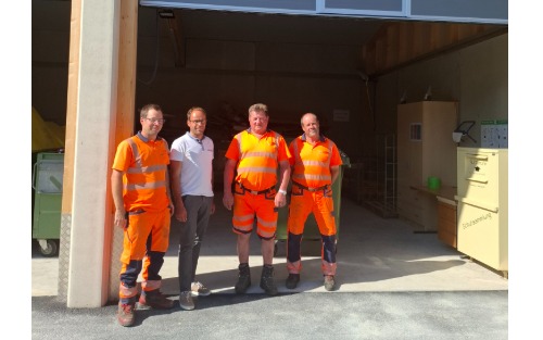 Altstoffsammelzentrum am neuen Standort
