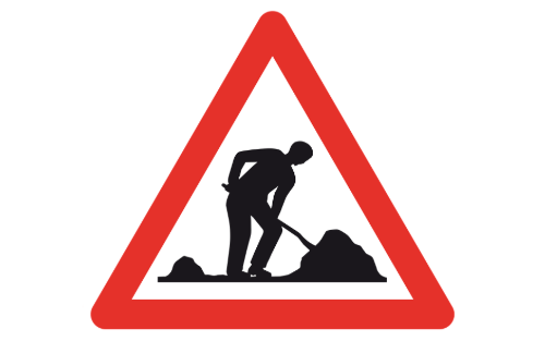 Straßenbauarbeiten Lamperstätten
