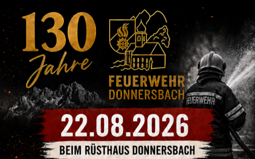 130 Jahre Feuerwehr Donnersbach
