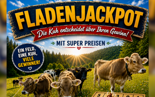 FLADENJACKPOT - Die Kuh entscheidet über Ihren Gewinn