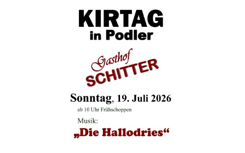 Kirtag in Podler