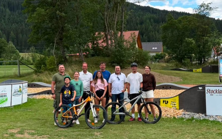 Unser Pump Track hat seinen neuen, dauerhaften Standort erhalten!