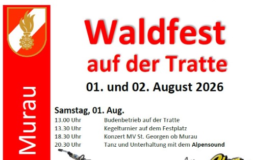 Waldfest auf der Tratte