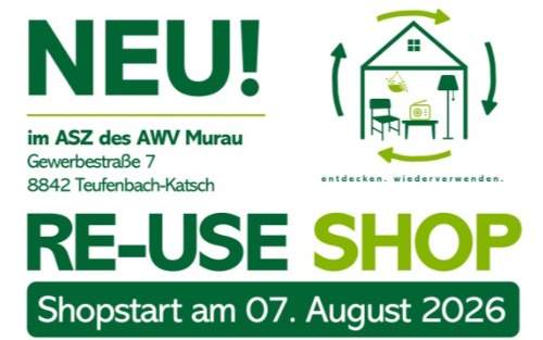 RE-USE SHOP startet im ASZ des AWV Murau