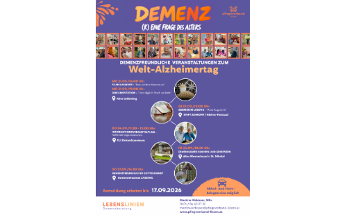 Rund um den Welt-Alzheimer-Tag