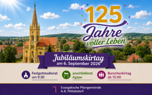 125 Jahre Jubiläumskirtag in der evangelischen Kirche