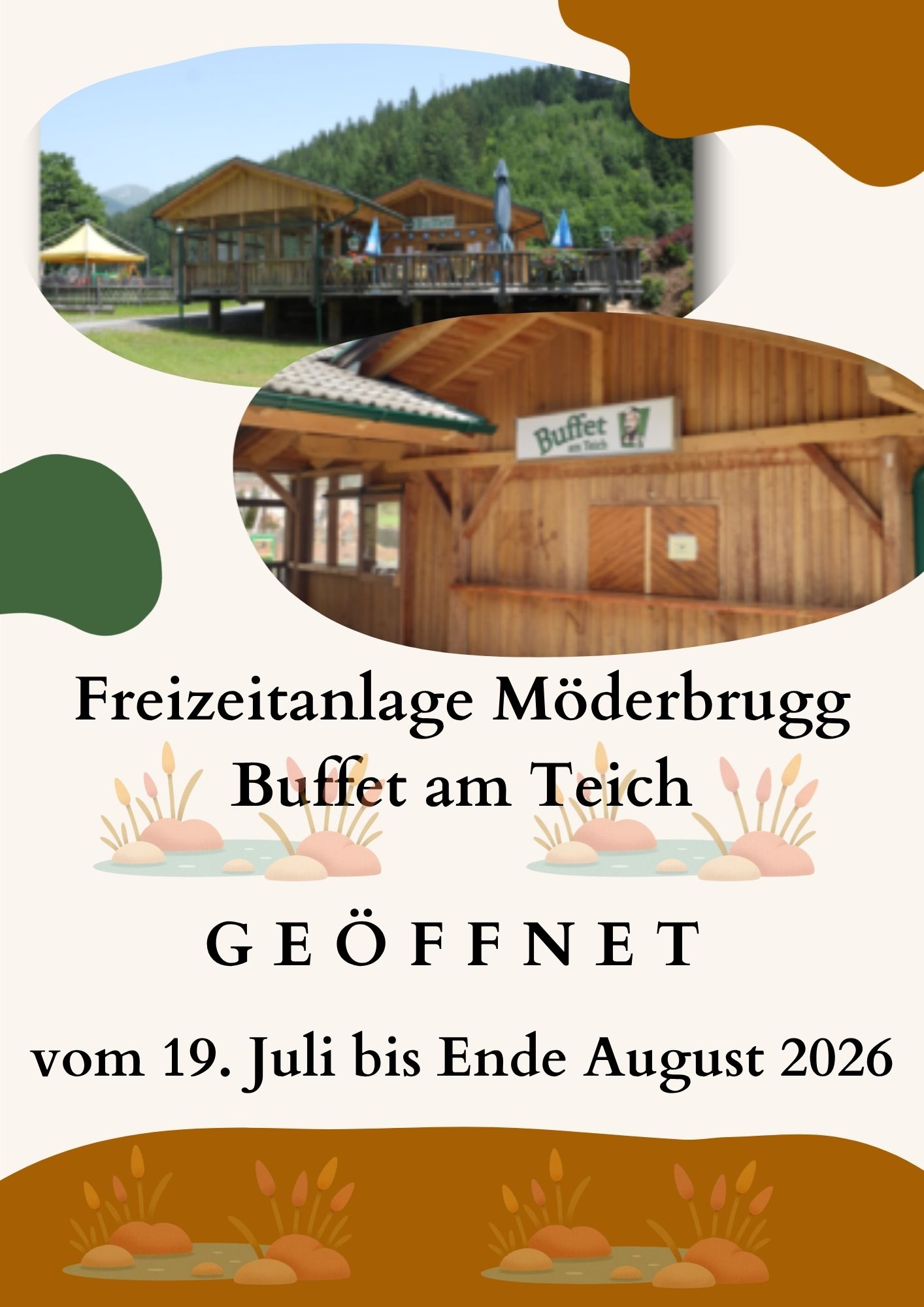 Freizeitanlage Möderbrugg - Buffet am Teich