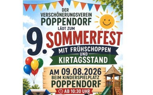 Verschönerungsverein Poppendorf i.B. - Sommerfest mit Frühschoppen