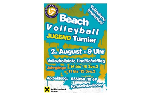 Beach Volleyball JUGEND Turnier