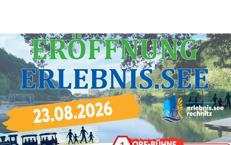 Eröffnung Erlebnis.See Rechnitz