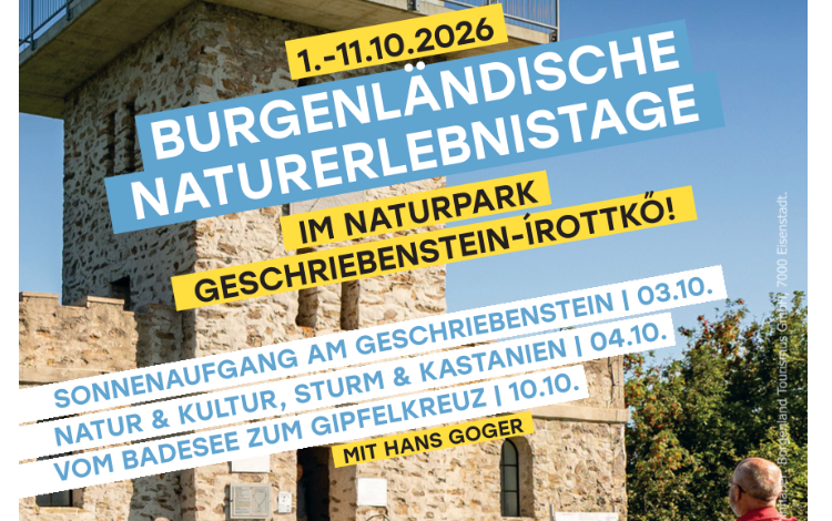 Burgenländische Naturerlebnistage im Naturpark Geschriebenstein