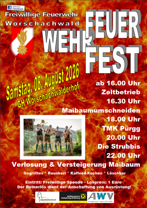 2026-08-08 Feuerwehrfest Wörschachwald