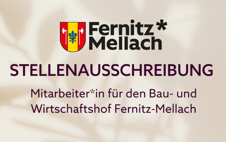 Stellenausschreibung Mitarbeiter*in für den Bau- und Wirtschaftshof