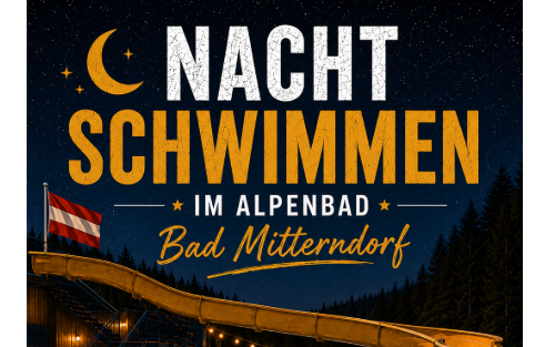 Nachtschwimmen im Alpenbad