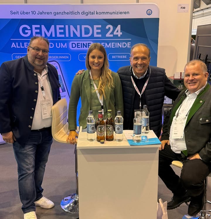 ‼️Letzte Woche durften wir bei der ➡️Kommunalmesse in📍Klagenfurt dabei sein und unsere 📲Neuigkeiten - wie den LocalHero…