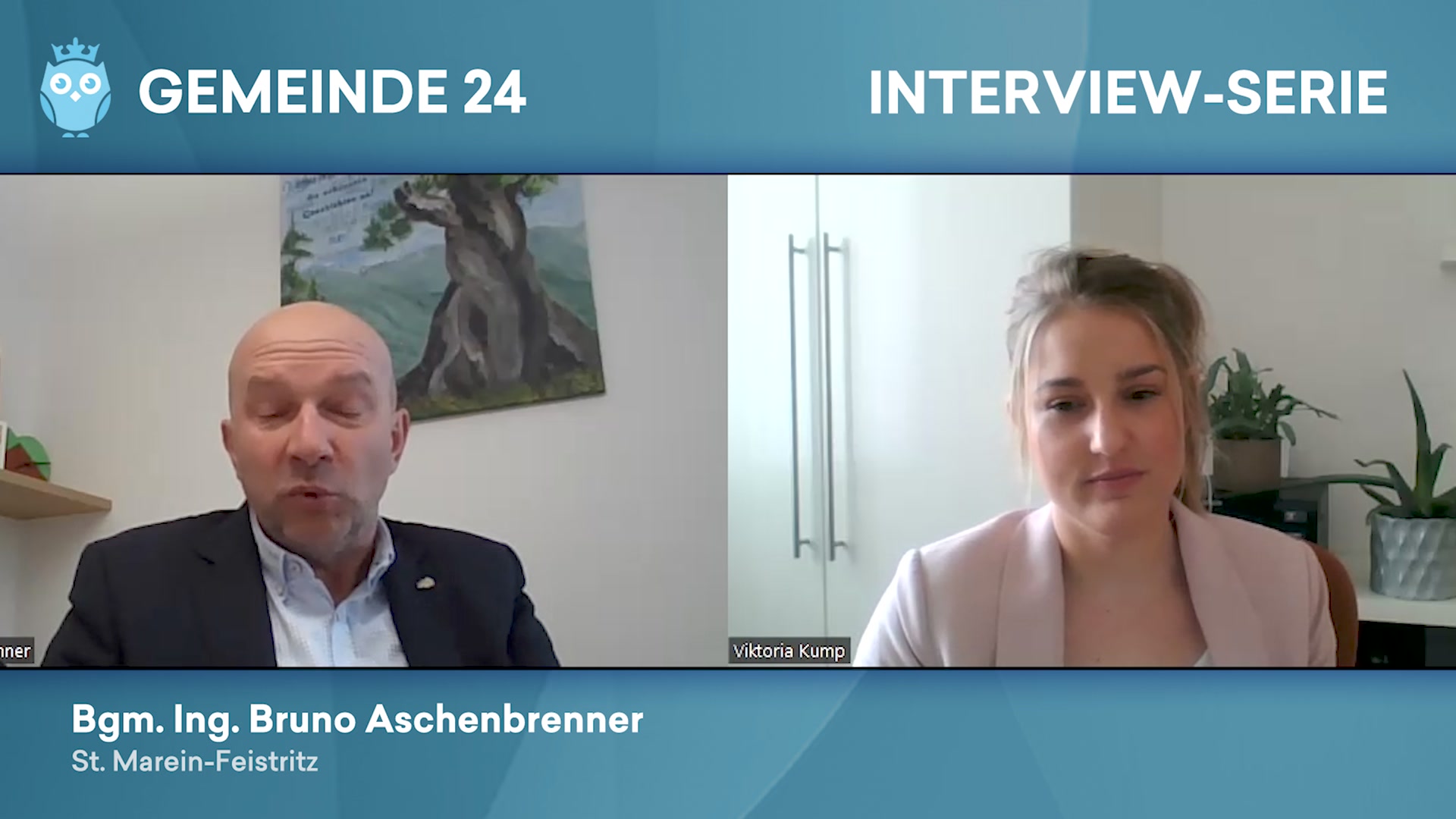 💥Auch im Sommer geht unsere Gemeinde24-Interview-Reihe weiter! 🎥😁Diesmal spricht unsere Viktoria Kump mit Bürgermeister…
