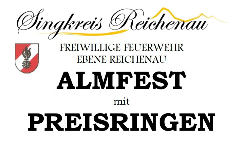 Almfest mit Preisringen Almfest mit Preisringen