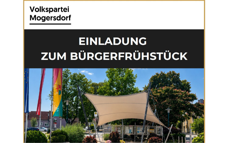 Bürgerfrühstück der ÖVP Mogersdorf