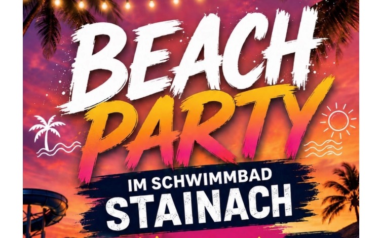 Beachparty im Erlebnisfreibad Stainach