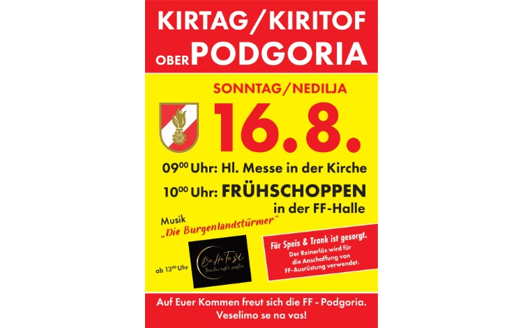 FF Podgoria - Kirtag
