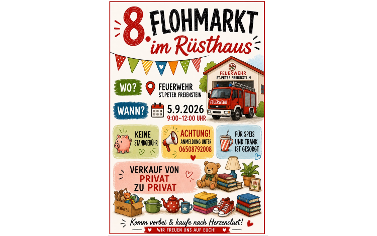 8. Flohmarkt im Rüsthaus