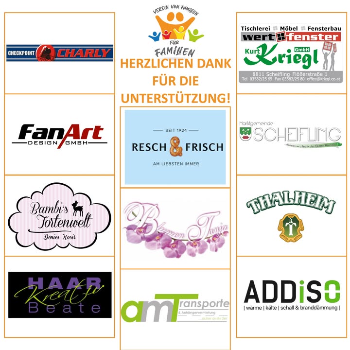 Und hier kommt der dritte Teil unserer großzügigen Unterstützer! Ohne unsere Sponsoren und starken Partner wäre die Rea…