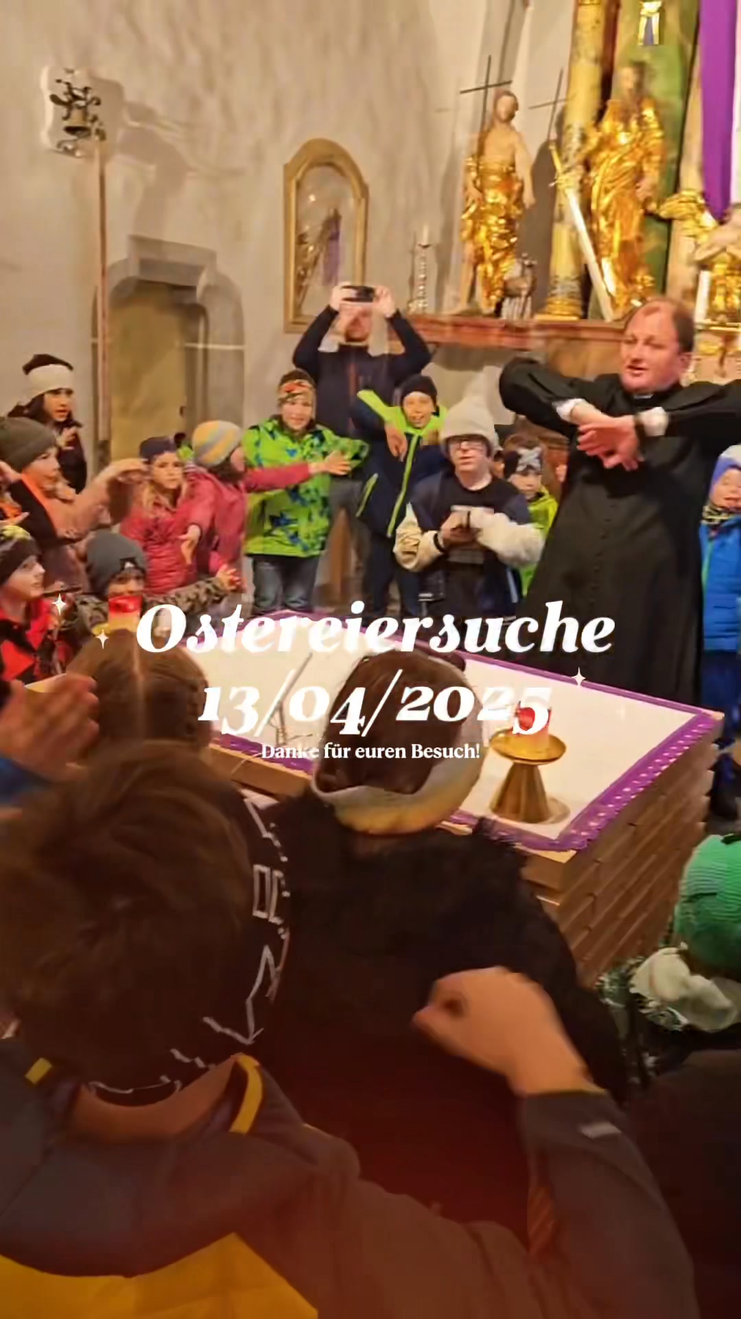 Viele strahlende Gesichter 🤩 in der Scheiflinger Pfarrkirche, als unser lieber Osterhase 🐇 die Kinder begrüßte und zum …