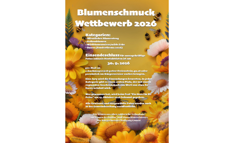Blumenschmuckwettbewerb
