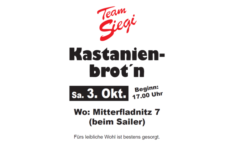 Team Siegi Kastanienbrot'n